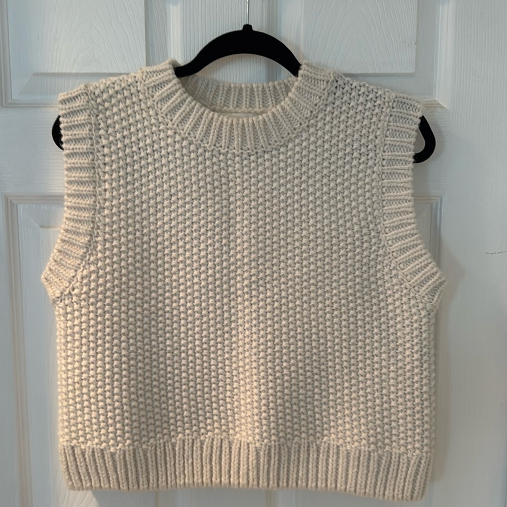 Cream Vest